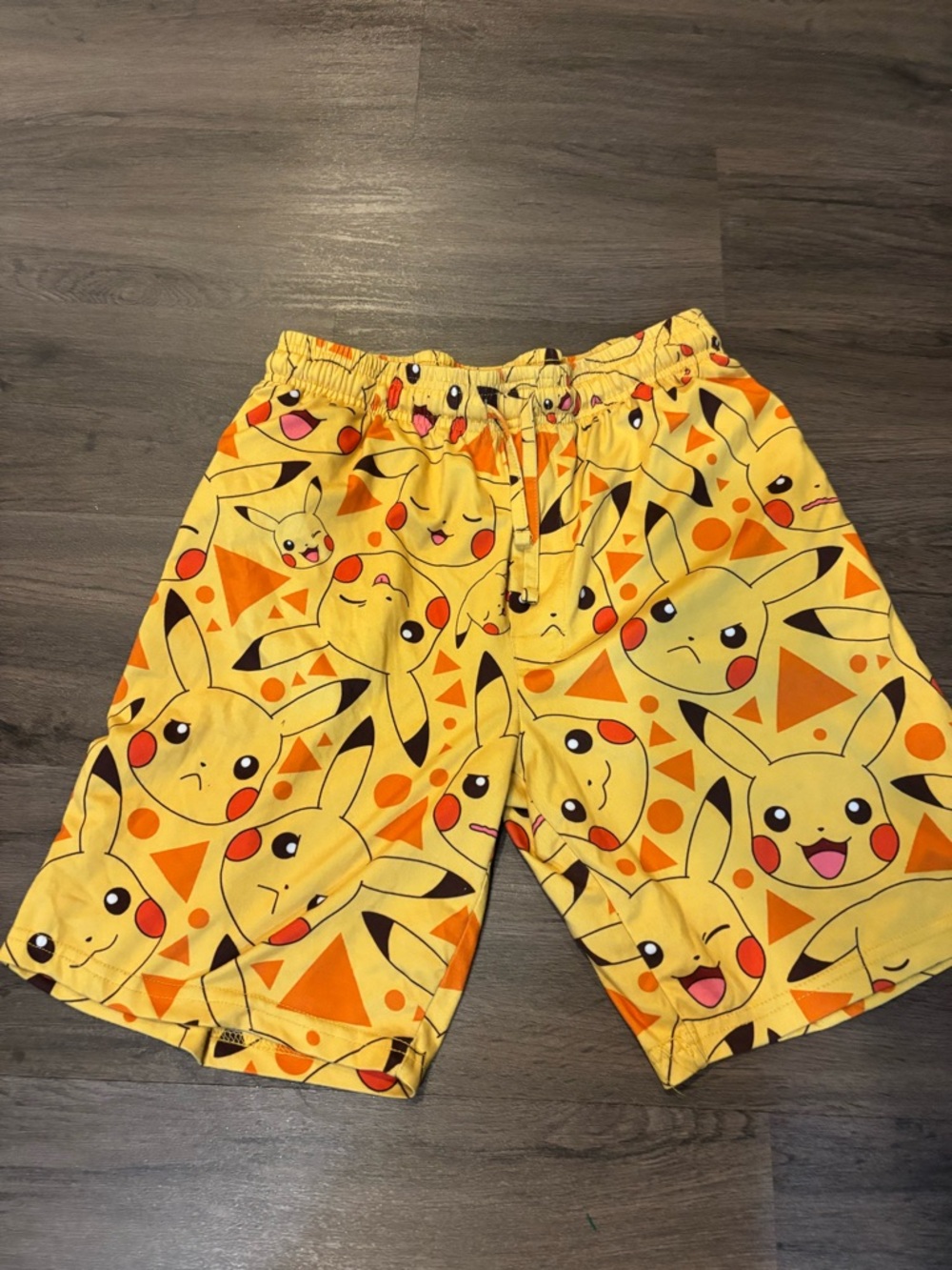 Pokemon Yellow Pikachu Men’s Swim Trunks